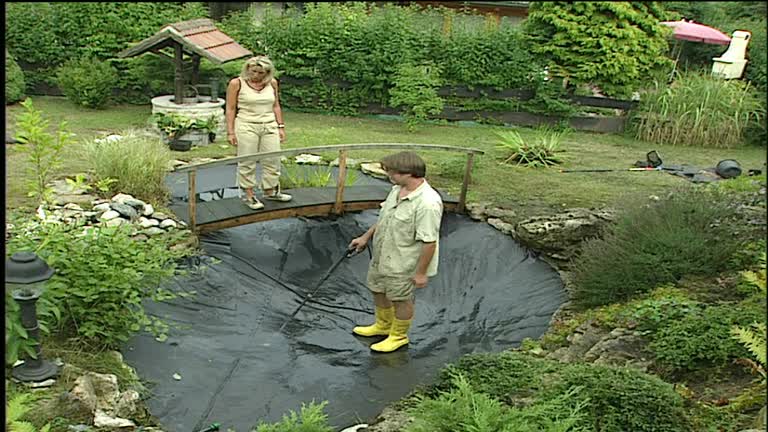 Teichreinigung